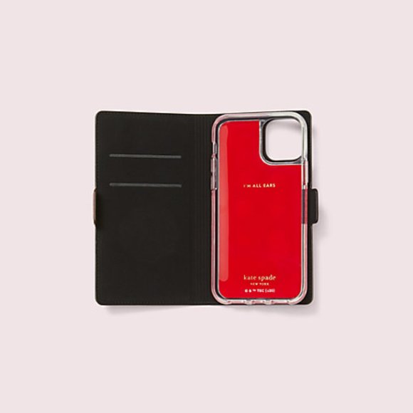 KATE SPADE Tom Jerry 11 pro Leather Folio Case - Picture 3 of 5